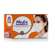 Caixa de Máscara Medix - 50 Unidades