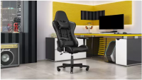Cadeira Gamer Reclinável Preta - GAM-PR1 AC Comercial