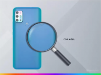 Smartphone Motorola Moto G20 128GB Azul 4G - 4GB RAM Tela 6,5” Câm. Quadrupla + Câm Selfie 13MP