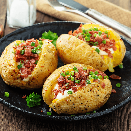 BATATA RECHEADA GIGANTE 🤤🥔 🥔PR0M0ÇÃ0 - 02 Batatas Recheadas 1 Cam