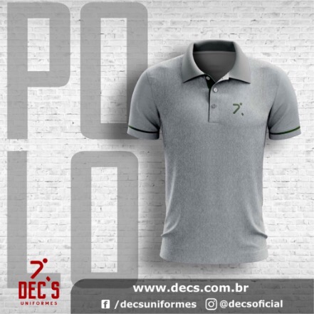 Camisa Polo Piquet (com sua marca)