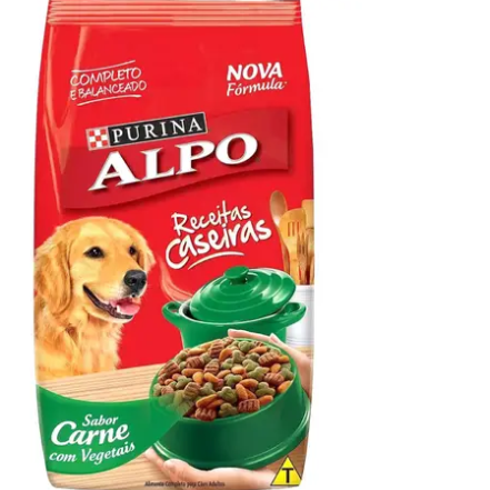 Ração para Cachorro Alpo Receitas Caseiras Adulto - Carne Grelhada com Vegetais 10,1kg 