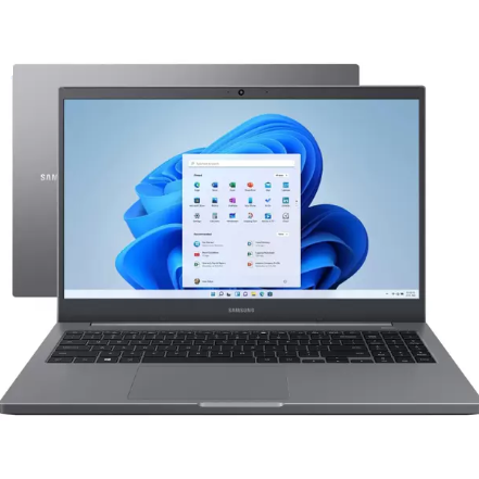 Notebook Samsung Book Intel Core i3 4GB - 256GB SSD 15,6” Full HD Windows 11 NP550XDA-KV3BR