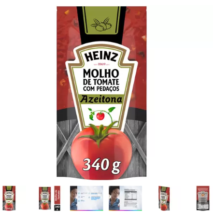 Molho de Tomate Azeitona Heinz - 340g