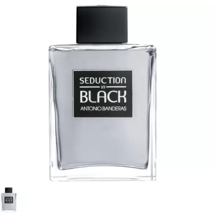 Perfume Antonio Banderas Seduction In Black - Masculino Eau de Toilette 200ml